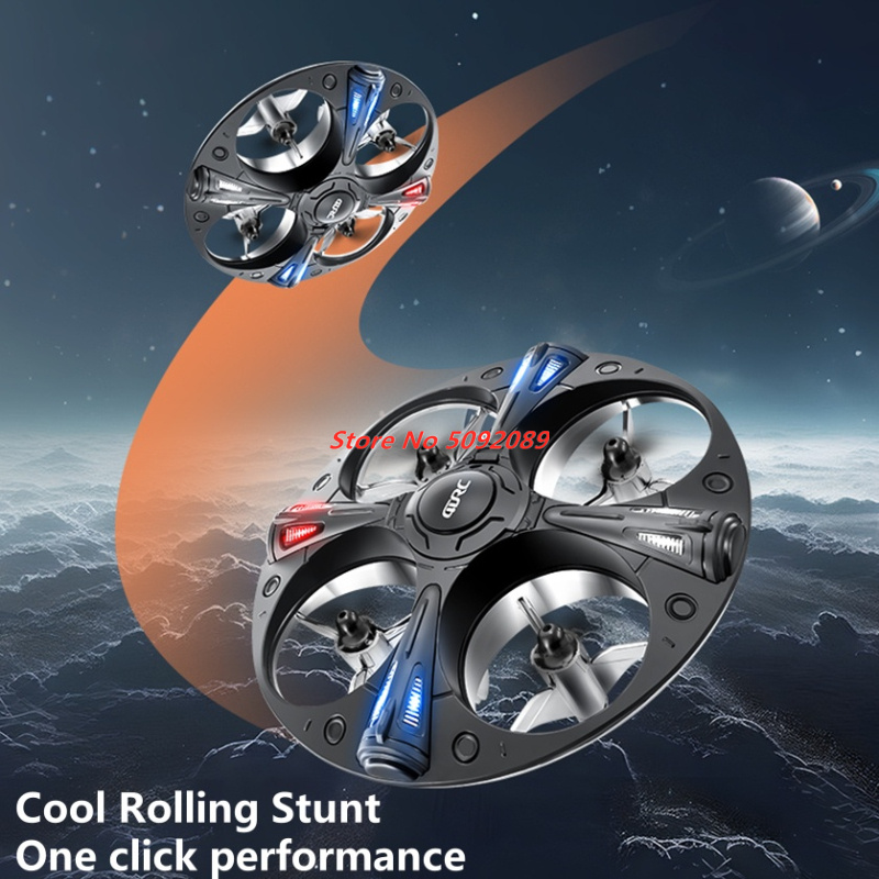 Drone Rc Helicopter With Camera - Smart Attitude Hold Hover Mini Afstandsbediening
