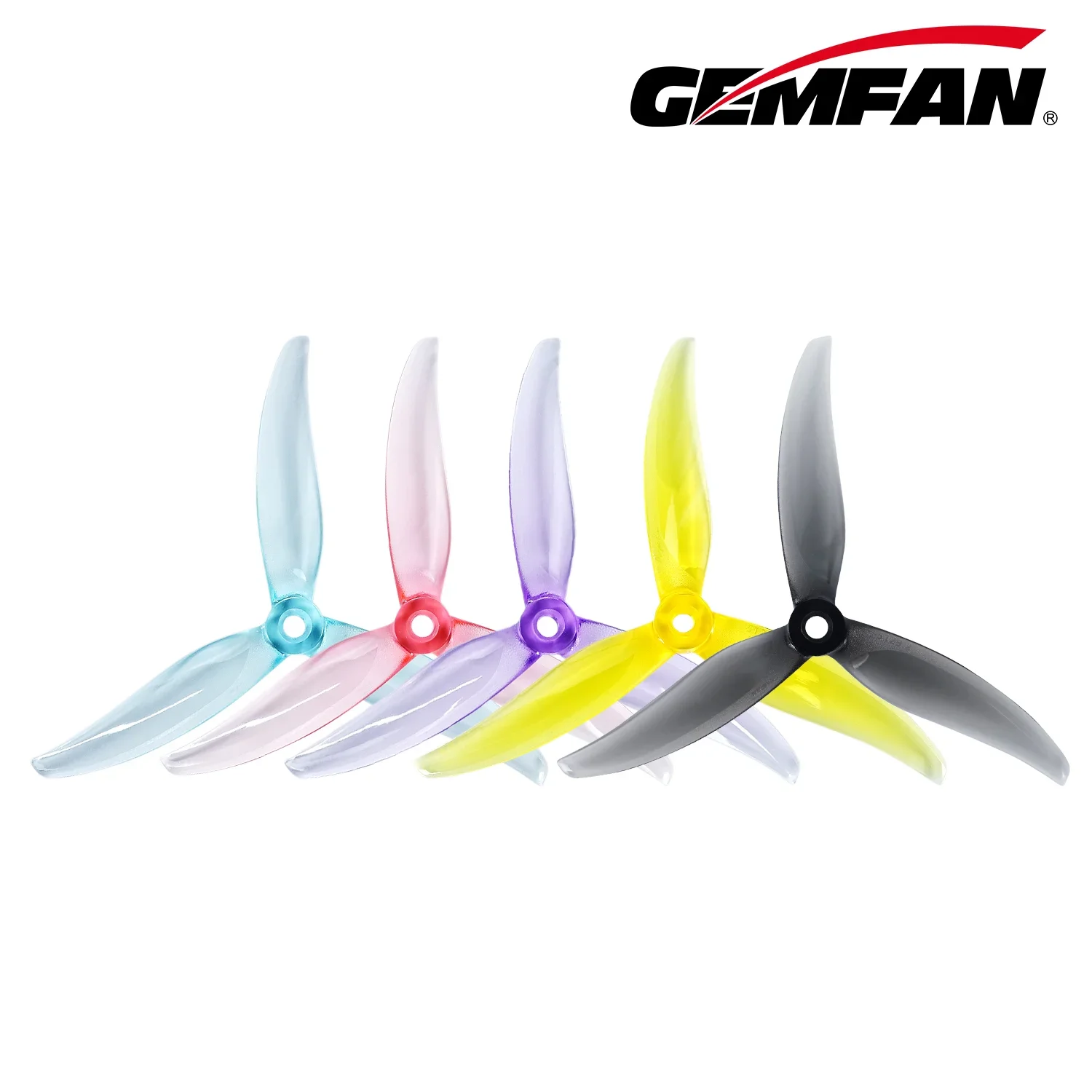 Fpv Racing Motor - 12 paar Gemfan 5129.2 MinJae 3-blads