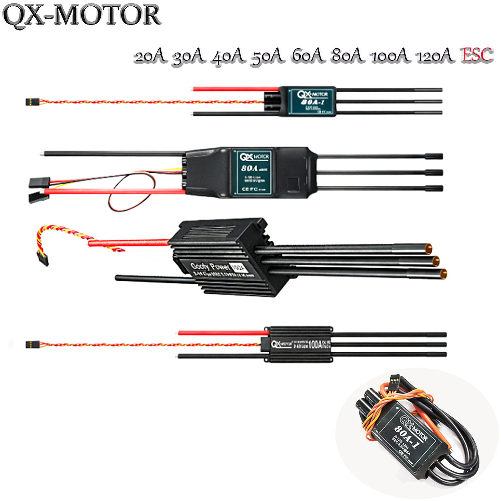 Analog Fpv Transmitter - 20A-120A Borstelloze ESC Snelheidsregelaar Compatibel met