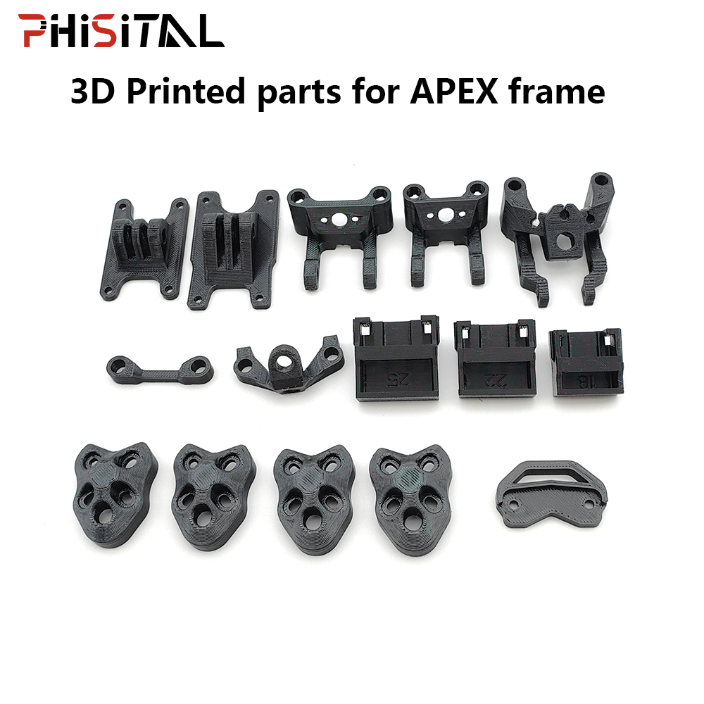 3D Printed Drone Part - FPV Drone 3D-geprinte printaccessoires Antenne/Camera montagearm