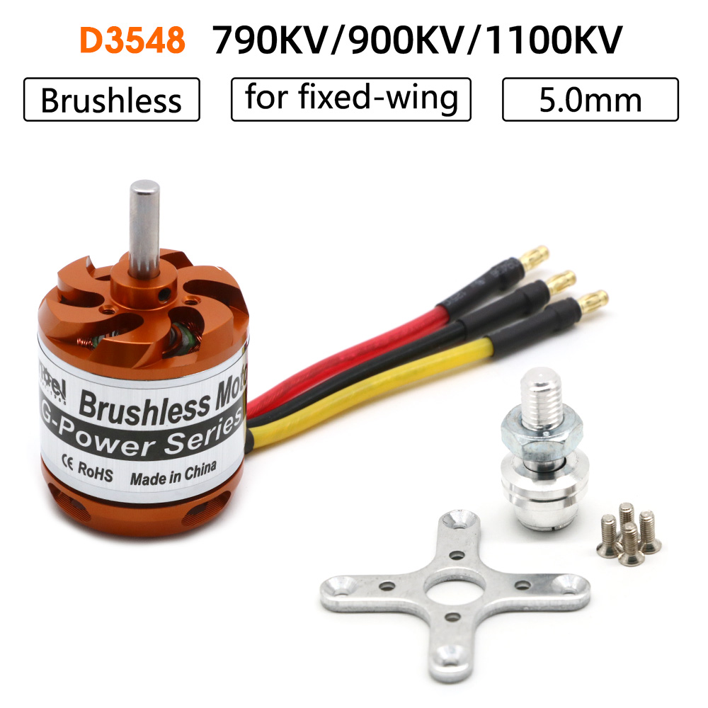 Drone Rc Jet - D3548 3548 790KV 900KV 1100KV Borstelloze