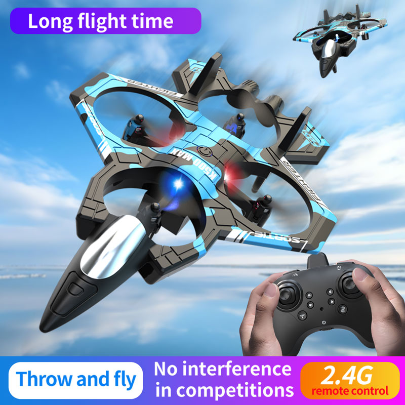 Drone Rc Fighter Jet - JCMO K500MAX Zweefvliegtuig Vliegende Helikopter RC