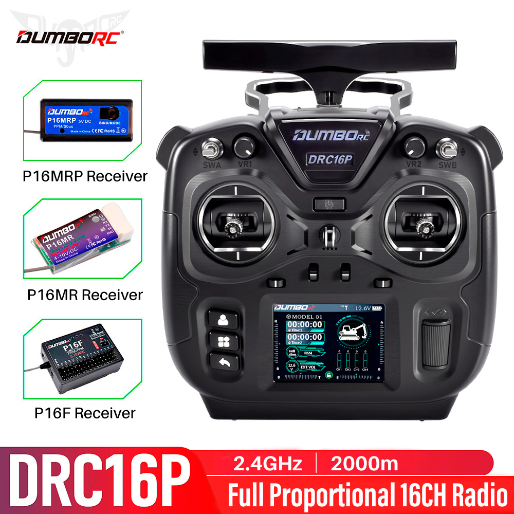 Drone Rc Jet - DUMBORC RC Zender DRC16P 16CH Coach