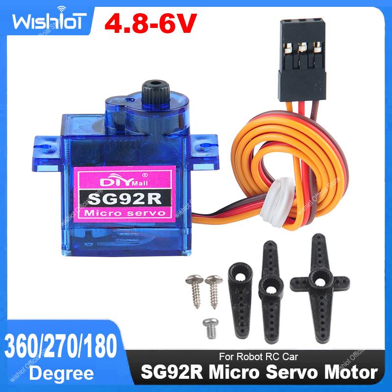 Analog Fpv Transmitter - SG92R Micro Servomotor 4.8-6V 360/270/180 Graden