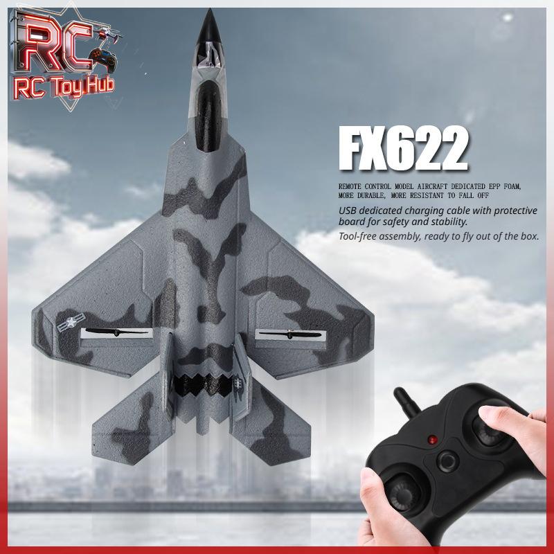 Fx622 RC Jachtvliegtuig Schuim - Drone Rc Fighter Jet recensie en prijs
