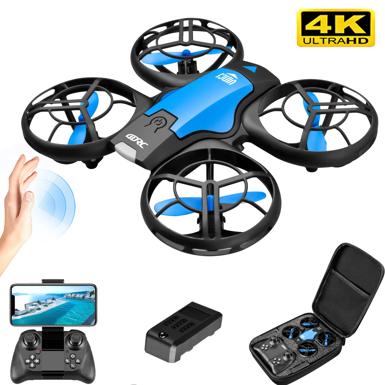 V8 Nieuwe Mini Drone 4K Profes - Drone Rc Helicopter With Camera recensie en prijs