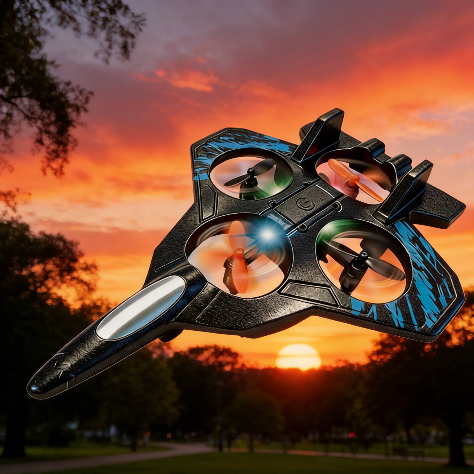 Acrobatische drone valbestendi - Drone Rc Fighter Jet recensie en prijs