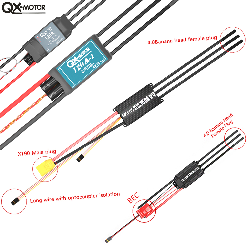 20A-120A Borstelloze ESC Snelh - Analog Fpv Transmitter recensie en prijs