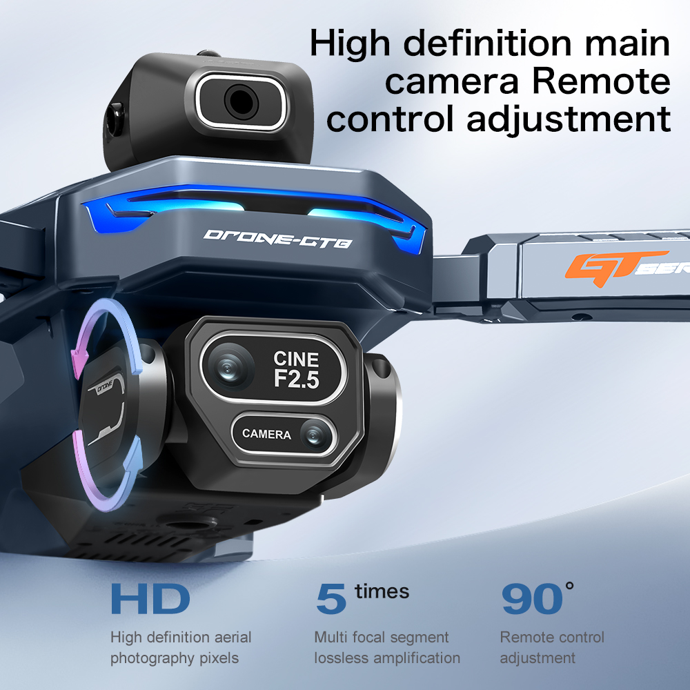 NIEUWE GT8 HD RC Drone 4K Prof - Drone Rc Ufo recensie en prijs