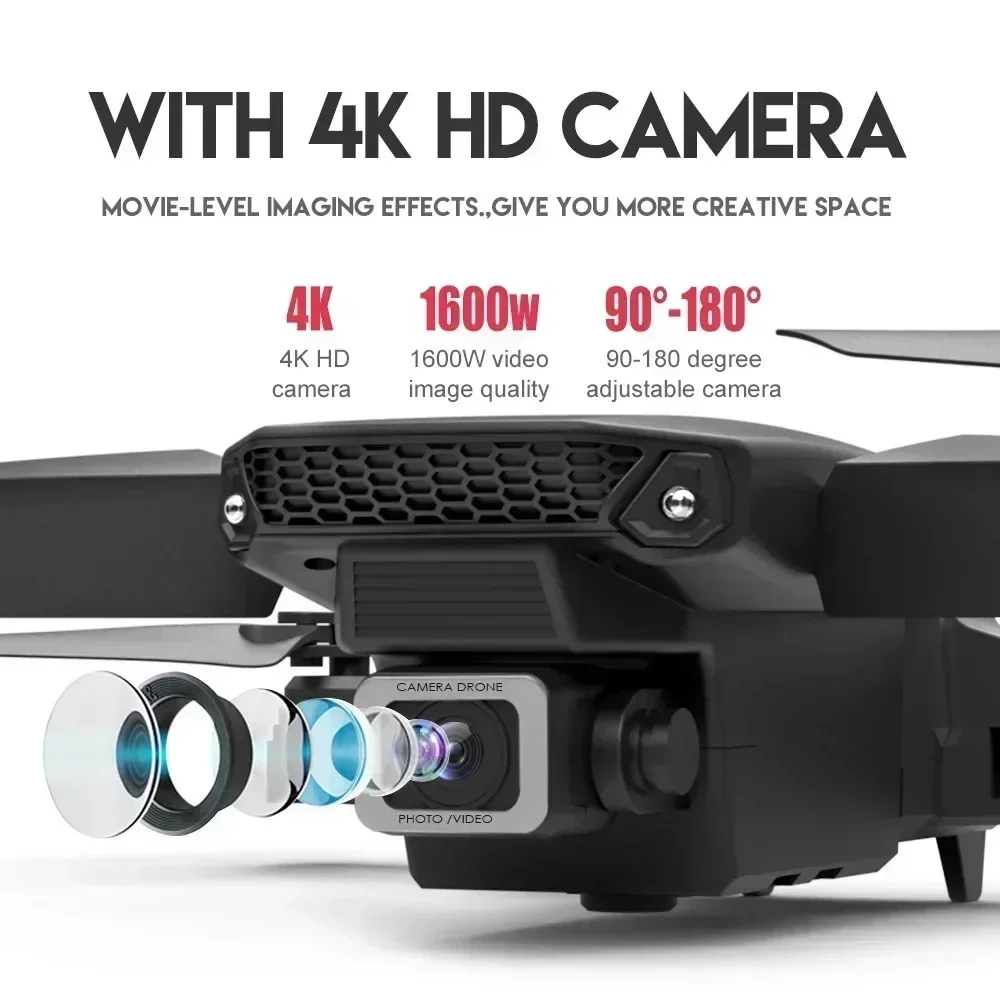 E88 Pro WIFI FPV Drone Grootho - Drone Rc Holder recensie en prijs