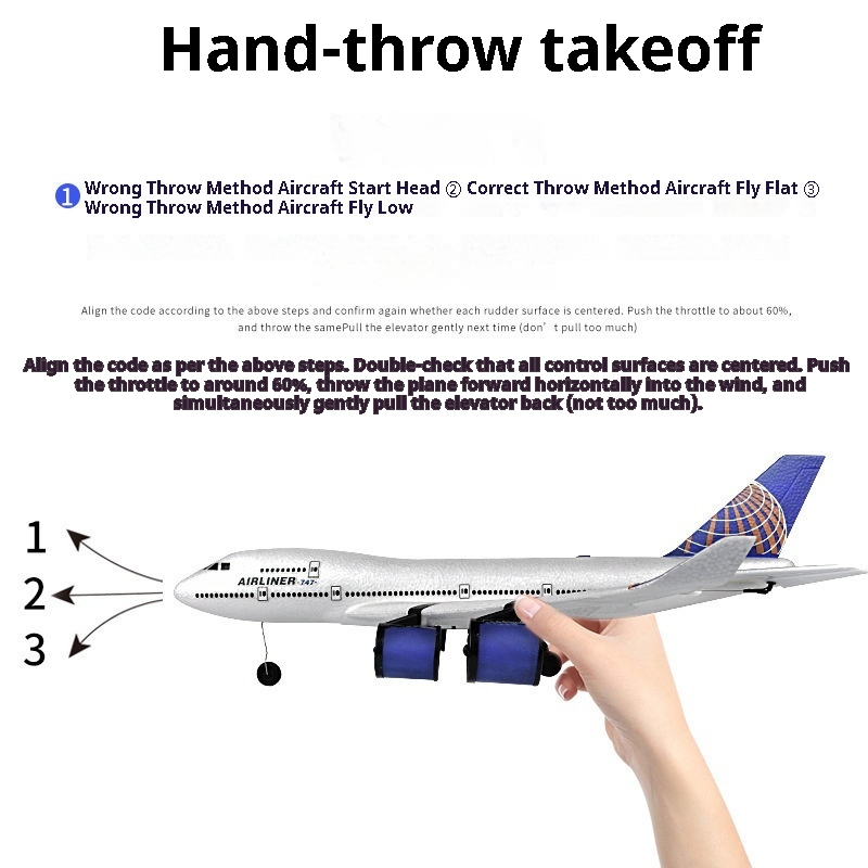 RC Vliegtuig A380 Boeing 747 R - Rc Wing Glider recensie en prijs