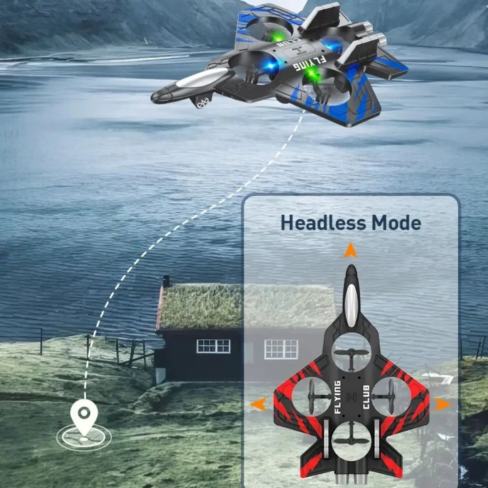 Nieuwe met verlichting zweefvl - Drone Rc Fighter Jet recensie en prijs