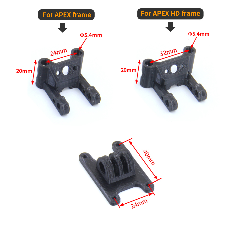 FPV Drone 3D-geprinte printacc - 3D Printed Drone Part recensie en prijs
