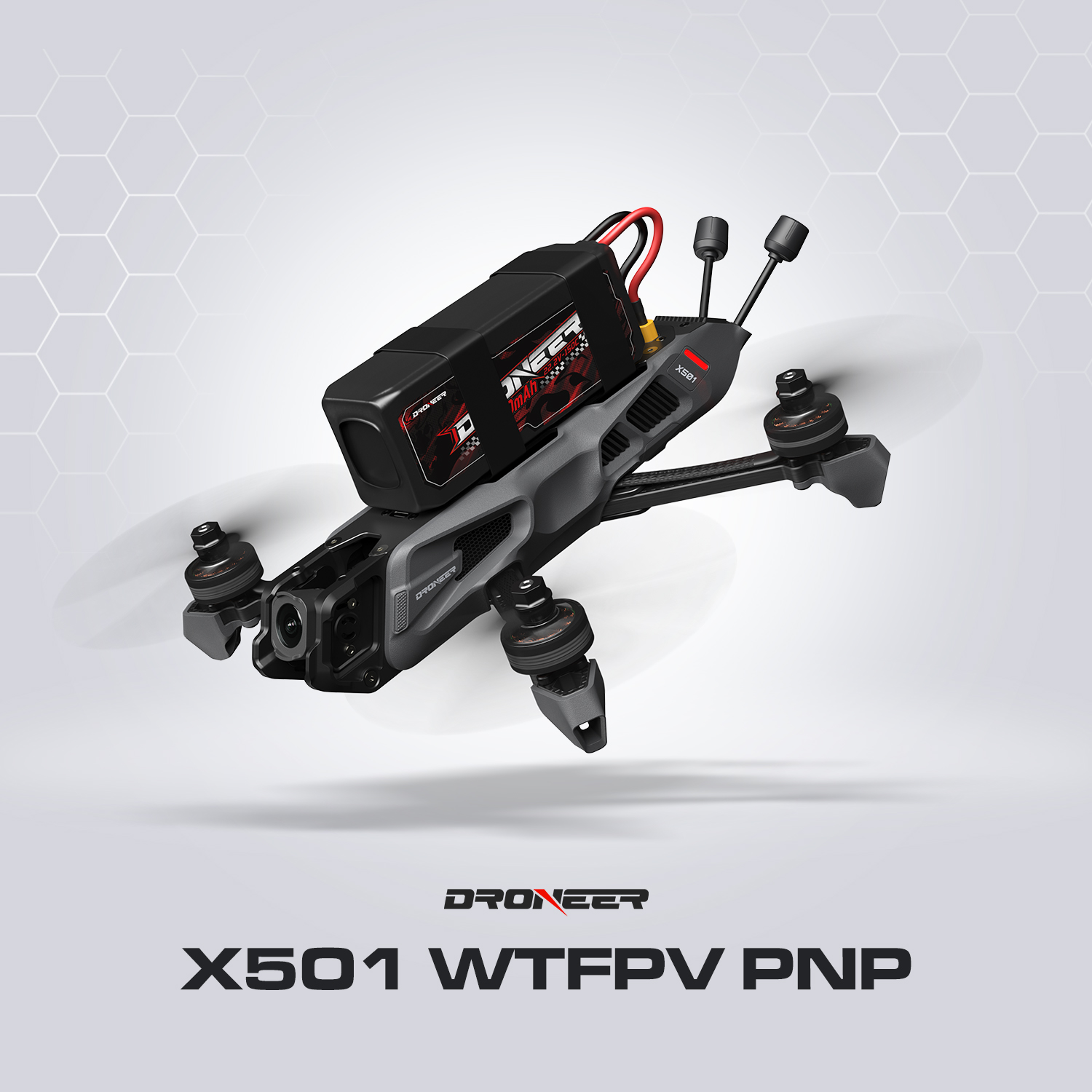 Droneer X501 PNP FPV Drone 5 I - Fpv Racing Motor recensie en prijs