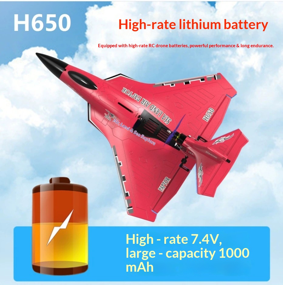 6CH RC Vliegtuig H650 Raptor B - Rc Wing Glider recensie en prijs