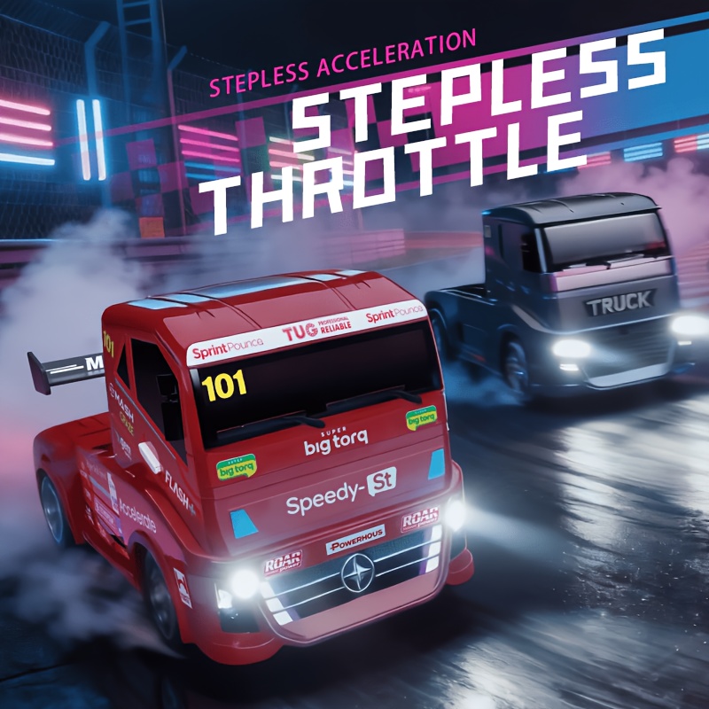 1:24 4WD RC Drift Truck met LE - Drone Or Rc Car recensie en prijs