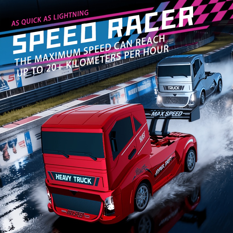 1:24 4WD RC Drift Truck met LE - Drone Or Rc Car recensie en prijs