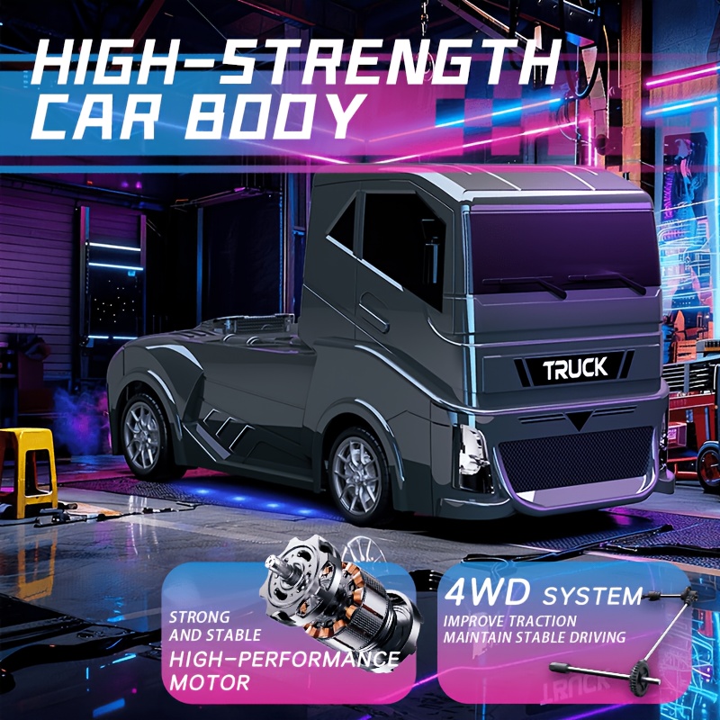 1:24 4WD RC Drift Truck met LE - Drone Or Rc Car recensie en prijs