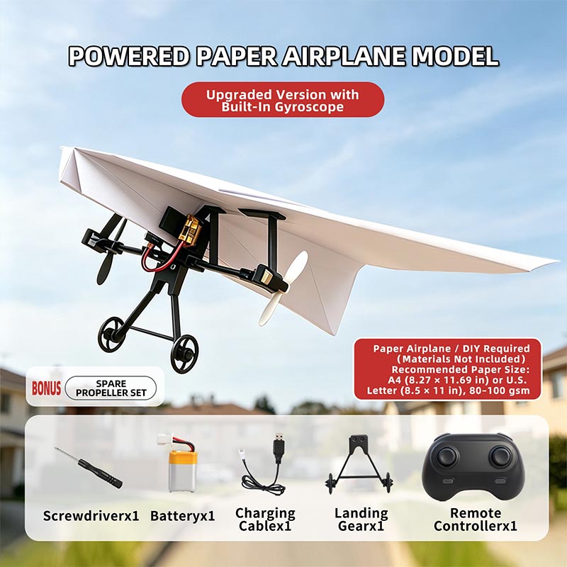 Rc Papieren Vliegtuigbouwpakke - Drone Rc Jet recensie en prijs
