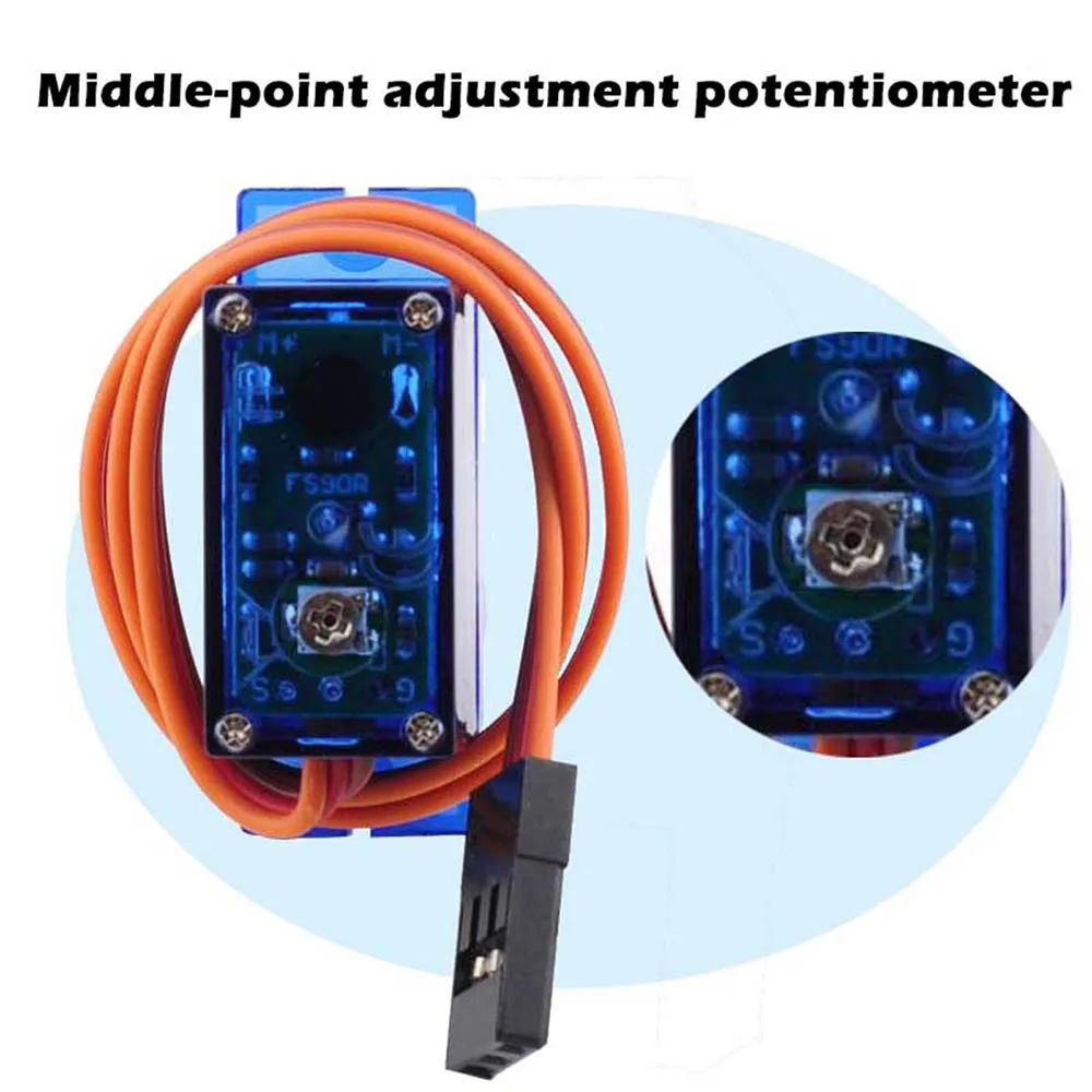 4Sets Feetech FS90R Servo 360  - Drone Rc Jet recensie en prijs